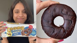 Cravingz Donut review  chocolate donut recipe  donut review  So Saute [upl. by Munro702]