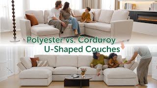 Polyester vs Corduroy Which is Best for Comfort Style amp Durabilityhome furnituresofasofaset [upl. by Anayit628]