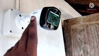 Cctv colour camera installation full guide in Tamil [upl. by Eikkin]