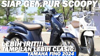 SIAP GEMPUR HONDA SCOOPY TAMPILAN LEBIH CLASIC BBM MAKIN IRIT YAMAHA FINO TERBARU 2024 [upl. by Tutt178]