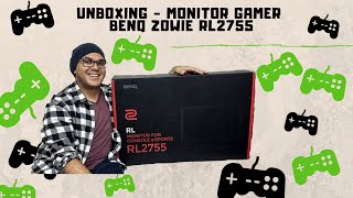 Unboxing  resenha e demonstração  Monitor Gamer Benq Zowie RL2755 [upl. by Berrie]