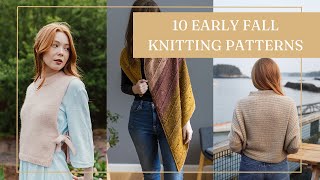 Early Fall Knitting Patterns for Beginner to Advanced  Untwisted Threads [upl. by Coshow]