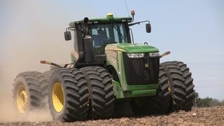 Pitstick Farms  John Deere 9560R and 9530 Tractors on 572013 [upl. by Connelley158]