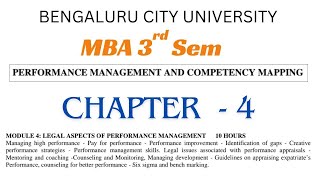 Performance Management and Competency Mapping  MBA 3rd sem Chapter4 [upl. by Malsi129]