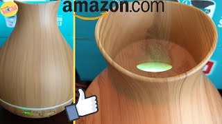 BZseed Aromatherapy Essential Oil Diffuser Cool Mist Humidifier Review [upl. by Nariko286]