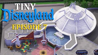 Tiny Disneyland  Space Mountain  Episode 7 Parkitect [upl. by Metzger]