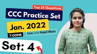 CCC Practice 4 Ccc Objective Question And Answer  25 Questions  CCC Online Tyari [upl. by Hannala385]