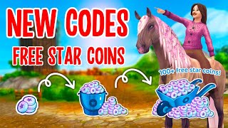 FOUR NEW STAR COIN CODES 110 FREE STAR COINS IN STAR STABLE [upl. by Aicineohp]