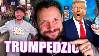 DONALD TRUMP spotkał EDZIORAP  POKA POKA 96 [upl. by Munniks]