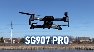 SG907 Pro  Best Beginner GPS Drone with a 4K camera for 120 [upl. by Alliuqet]