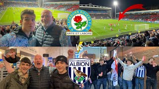 BLACKBURN ROVERS VS WBA VLOG CLOSE ENCOUNTER AT EWOOD PARK [upl. by Ahsina]