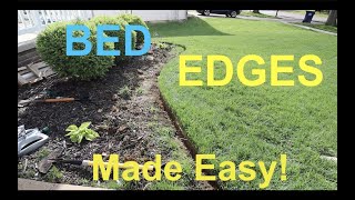 CLEAN EDGES using ONE simple tool  Edge Beds like a PRO [upl. by Ed]