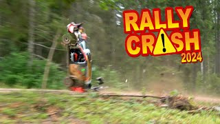 Insane Rally Accidents and Mistakes 2024  First Week of July by chopito intense crash 2424 [upl. by Tutto994]