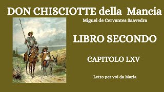 DON CHISCIOTTE DELLA MANCIA di Miguel Cervantes LIBRO SECONDO CAPITOLO 65 [upl. by Chancellor]