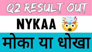 Nykaa q2 result latest news nykaa share latest news Stocks market latest news [upl. by Adis]