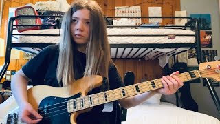 Supermassive Black Hole  Muse Full bass cover muse bass bassist femalemusician [upl. by Gnues931]