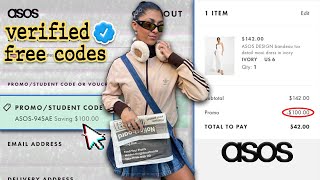 Asos Discount Code To SAVE The Absolute Most Site Wide [upl. by Sivrat]