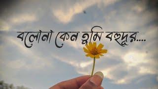 Deyale deyaleদেয়ালে দেয়ালেLofi Remix Bolo na keno tumi bohudur [upl. by Eizeerb]