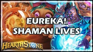 EUREKA SHAMAN LIVES  Boomsday  Constructed  Hearthstone [upl. by Hapte]