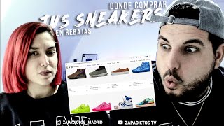 DONDE COMPRAR LOS MEJORES SNEAKERS EN REBAJAS Tiendas Online 2022 [upl. by Ahsimed]