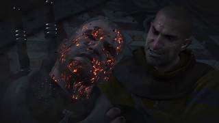 Witcher 3  Geralt death scene killed by ODimm Whatsoever a Man Soweth Hearts of Stone [upl. by Kazue]