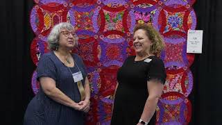 Betsy Kulamer TAMMY MAKES MISCHIEF  2024 AQS Quilt Contest  Lancaster Semifinalist [upl. by Lynus]