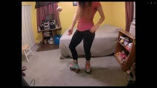 Dancing in skates to Savages by Kerli [upl. by Dnarb]