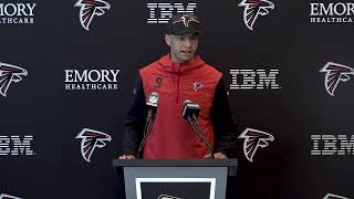 Atlanta Falcons QB Desmond Ridder on His Stats and Big Respect for Packers QB Jordan Love [upl. by Vas]