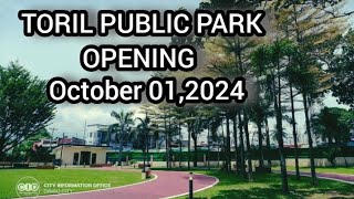 Toril public Park opening [upl. by Lindsley]