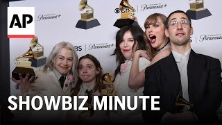 New Grammy record as Taylor Swift wins album of the year for the fourth time I ShowBiz Minute [upl. by Chapnick]