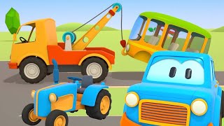 Camiones infantiles para niños en español  El Taller de Carrocería  Coches Inteligentes [upl. by Dorwin]