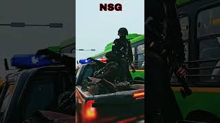 NSG 🥷black🔥 COMMANDO army india force [upl. by Nomelc]