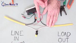 How to Dimmer Switch SinglePole wiring  Save Money TV [upl. by Anuat]