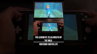 The Legend of Zelda Breath of the Wild Nintendo Switch Lite Gameplay nintendoswitchlite switchlite [upl. by Britta916]