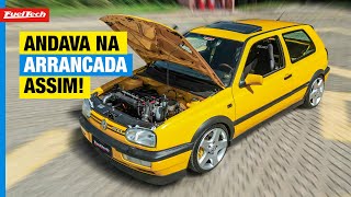 Golf MK3 20v é forte e cheio de exclusividades [upl. by Otrevlig960]