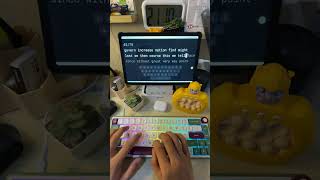 ASMR Keyboard Sounds  No Talking Just Typing for Deep Relaxation asmr typing keyboard trending [upl. by Aelhsa305]