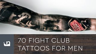 70 Fight Club Tattoos For Men [upl. by Eiznekcam]