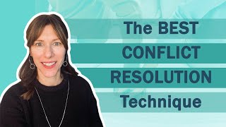 The Best Conflict Resolution Technique How to have effective conflict resolution in your marriage [upl. by Sell474]