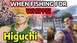 👑 STREET FIGHTER 6 ➥ Higuchi ひぐち GUILE ガイル WHEN BOTH PLAYERS WHIFFING IN NEUTRAL 👑 [upl. by Kutzenco]