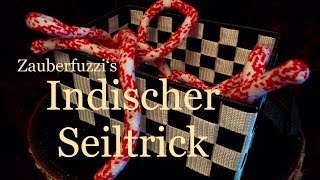 Zauberfuzzis Indischer Seiltrick Linking Rope Rings [upl. by Margi517]