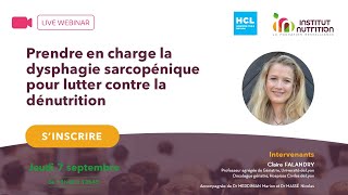 Prendre en charge la dysphagie sarcopénique pour lutter contre la dénutrition [upl. by Lion]