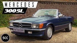 MERCEDES 300 SL 1986  Modest test drive  MercedesBenz W107 engine sound  SCC TV [upl. by Htebsil]