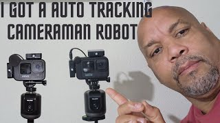 I Got A Auto Tracking Robot Cameraman From TELESIN [upl. by Hehre526]