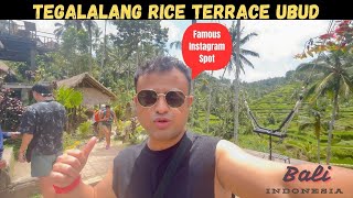 Exploring Balis Famous Tegalalang Rice Terrace  Bali Swing  Ubud  Bali Travel Vlogs [upl. by Angelle]