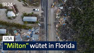 USA Hurrikan quotMiltonquot wütet in Florida  BR24 [upl. by Russom431]