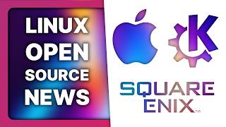 KDEs goals Apple amp Google giant fines Square Enix funds a Linux distro Linux amp Open Source News [upl. by Ynoble]