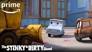 The Stinky amp Dirty Show  Clip Sender Delivery  Prime Video Kids [upl. by Licha144]