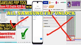 Samsung FRP Bypass 2023 ADB Enable Fail New Security  Samfw FRP Tool v47 [upl. by Aneahs]