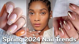 The Best CLASSY amp ELEGANT Spring 2024 Nail Trends To Wear NOW [upl. by Doralynne]