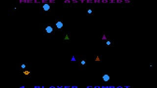 Atari Asteroids Gameplay [upl. by Gerty668]